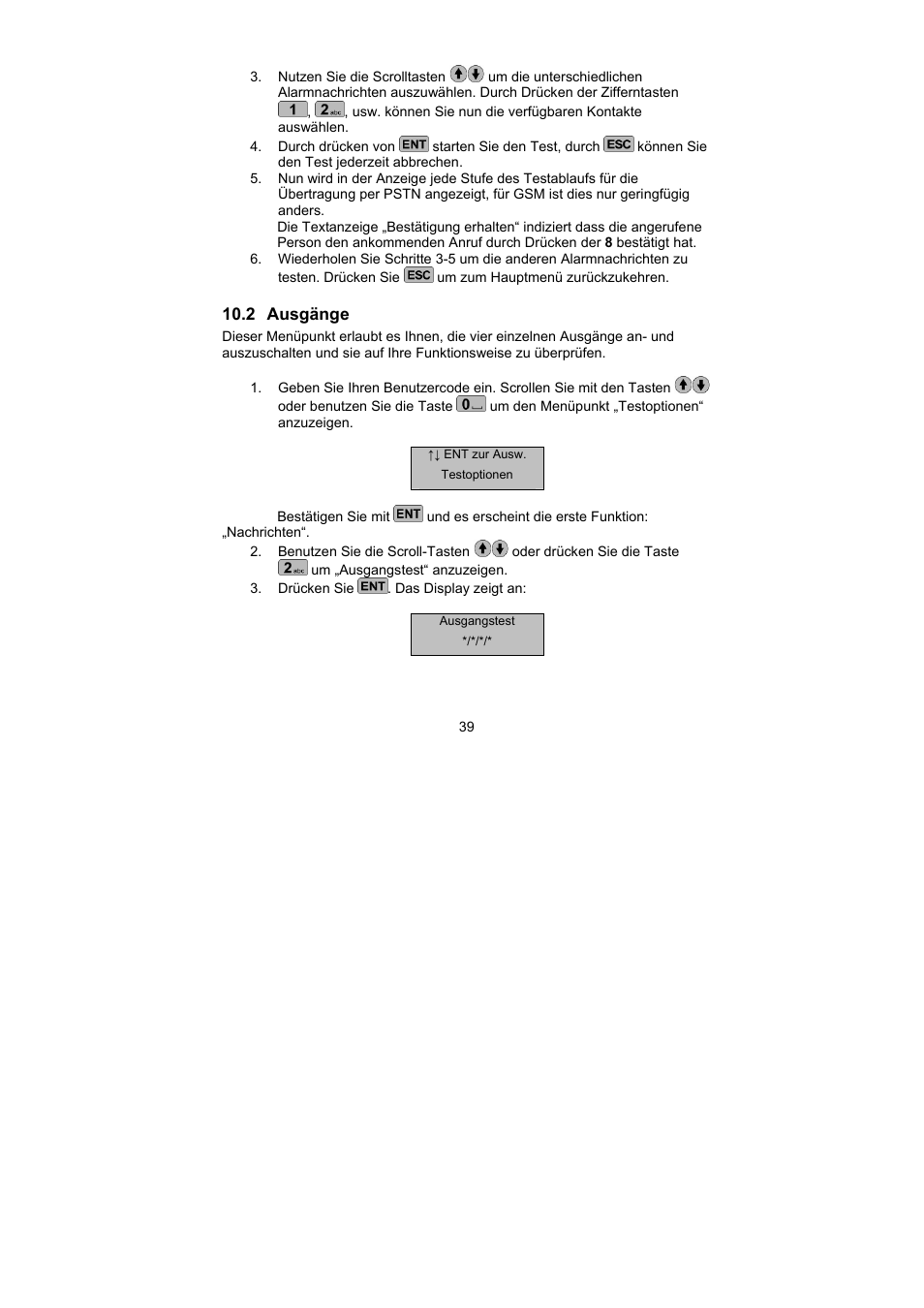 ABUS AZ6302 Terxon GSM dialer User Manual | Page 39 / 245