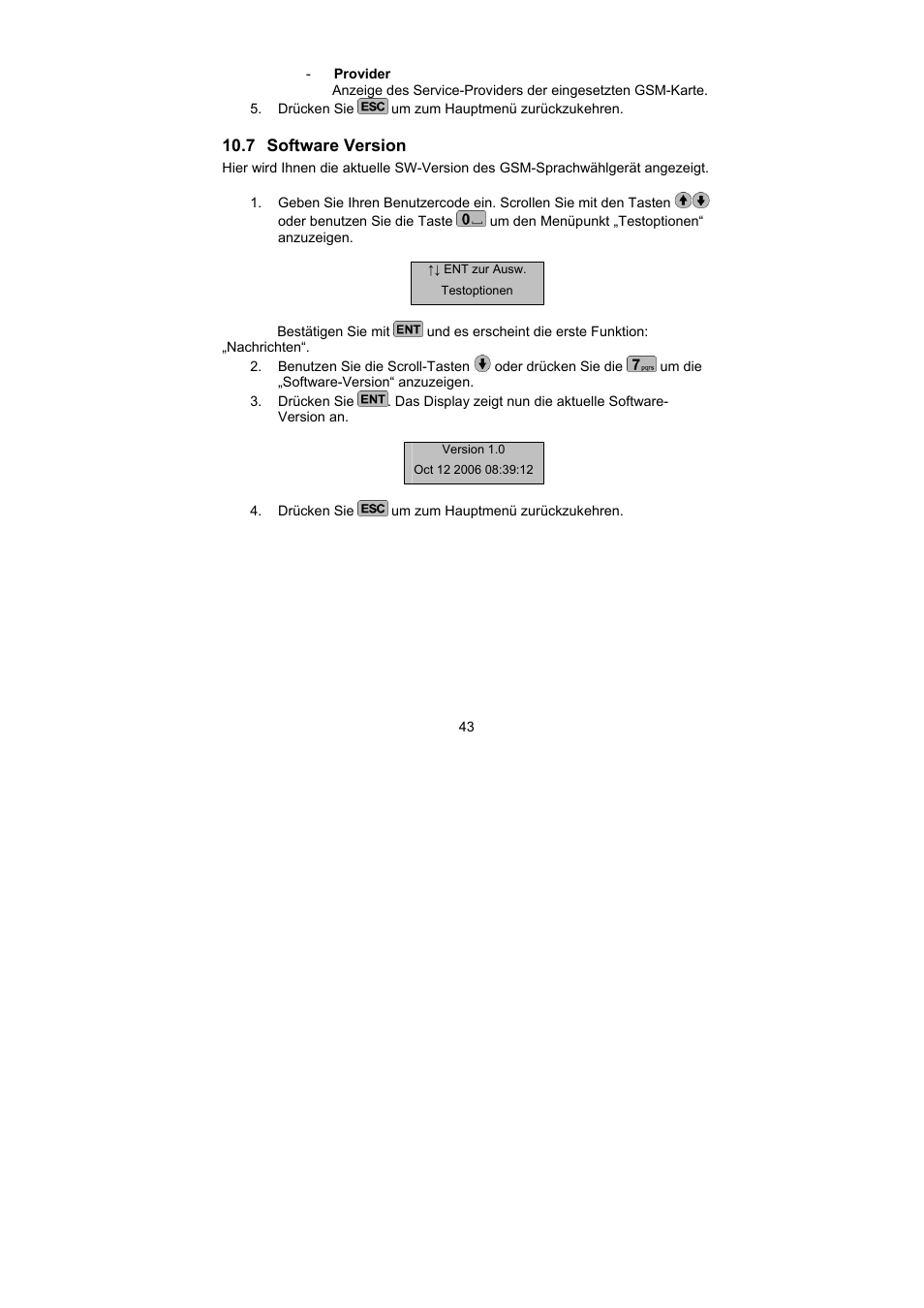 ABUS AZ6302 Terxon GSM dialer User Manual | Page 43 / 245
