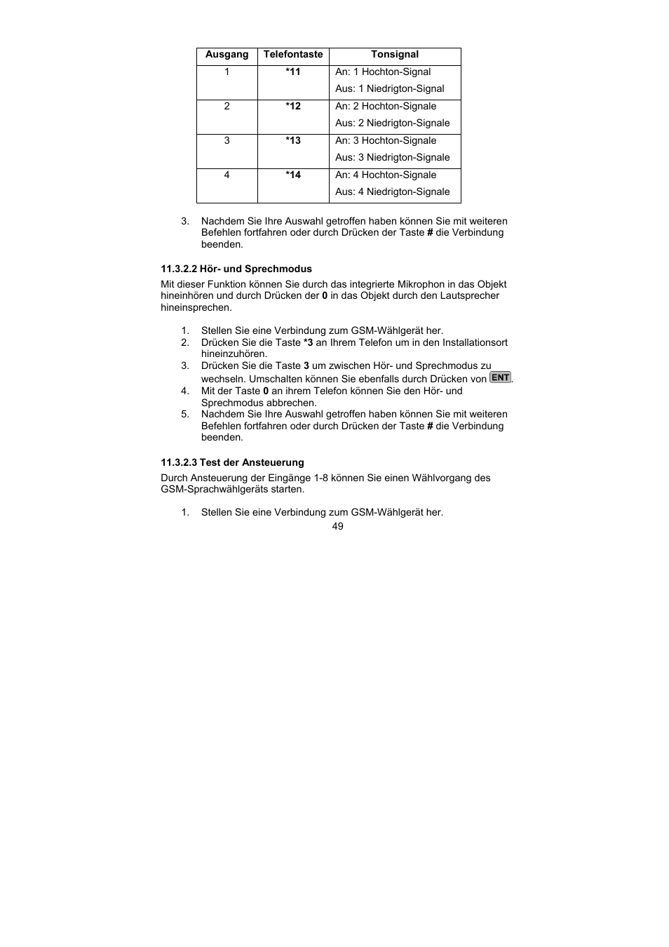 ABUS AZ6302 Terxon GSM dialer User Manual | Page 49 / 245