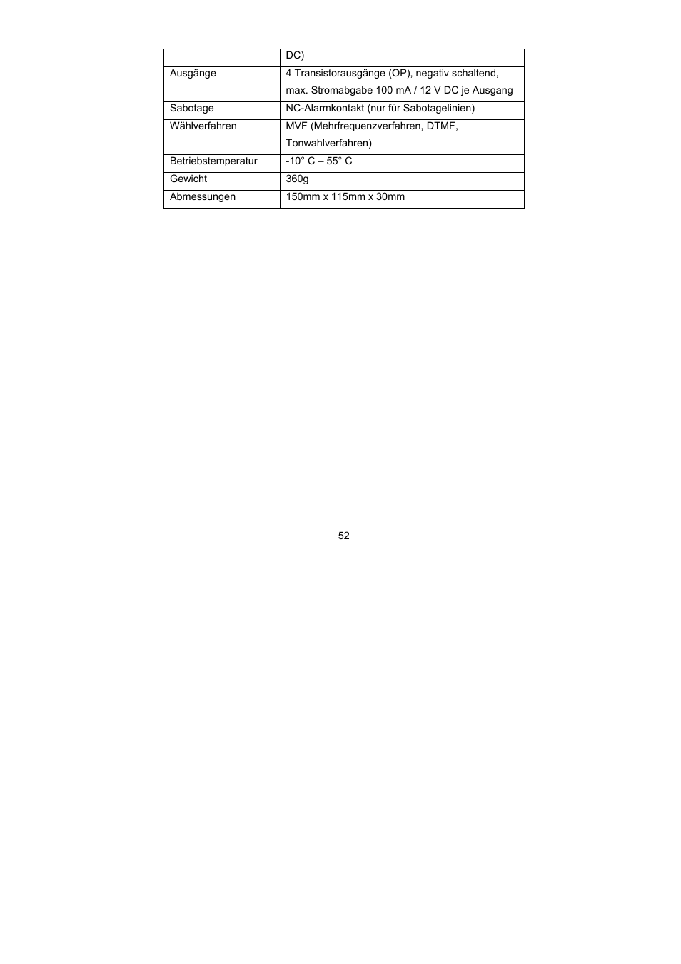 ABUS AZ6302 Terxon GSM dialer User Manual | Page 52 / 245
