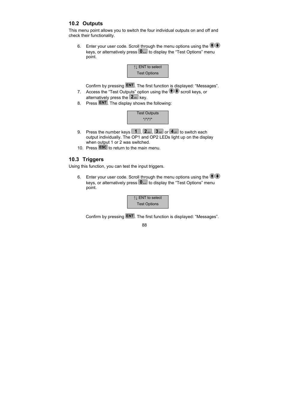 ABUS AZ6302 Terxon GSM dialer User Manual | Page 88 / 245