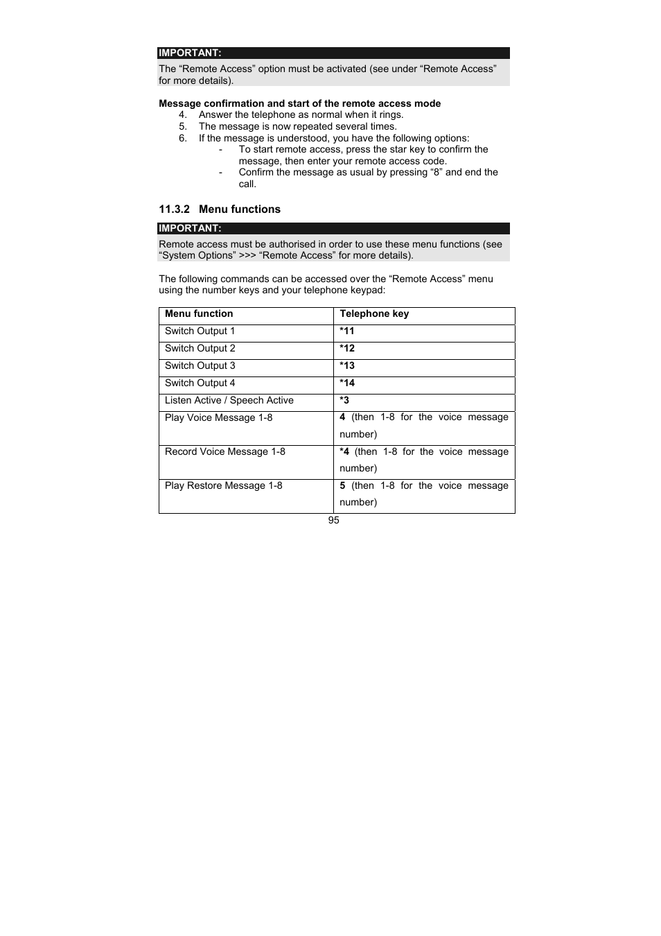 ABUS AZ6302 Terxon GSM dialer User Manual | Page 95 / 245