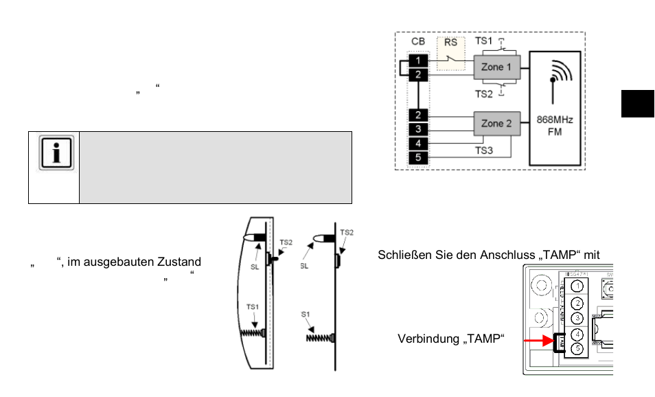 ABUS FU8321 Secvest 2WAY Wireless Magnetic Contact Detector (FSL) User Manual | Page 6 / 76