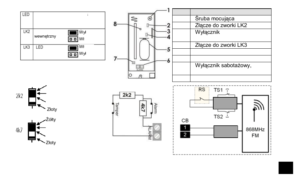 ABUS FU8321 Secvest 2WAY Wireless Magnetic Contact Detector (FSL) User Manual | Page 75 / 76