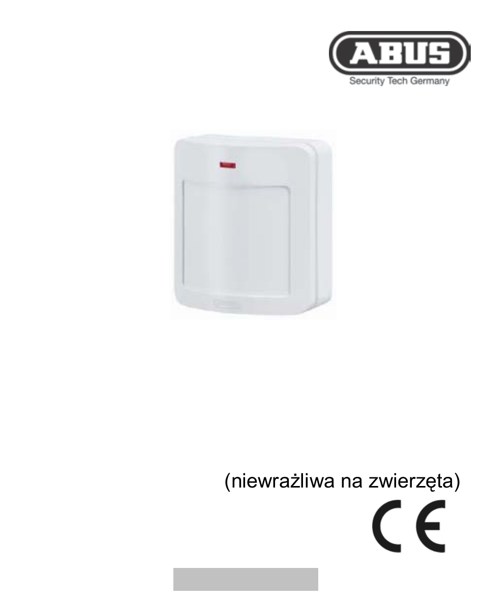 ABUS FU8360 Secvest 2WAY Pet Immune Wireless Motion Detector User Manual | 85 pages
