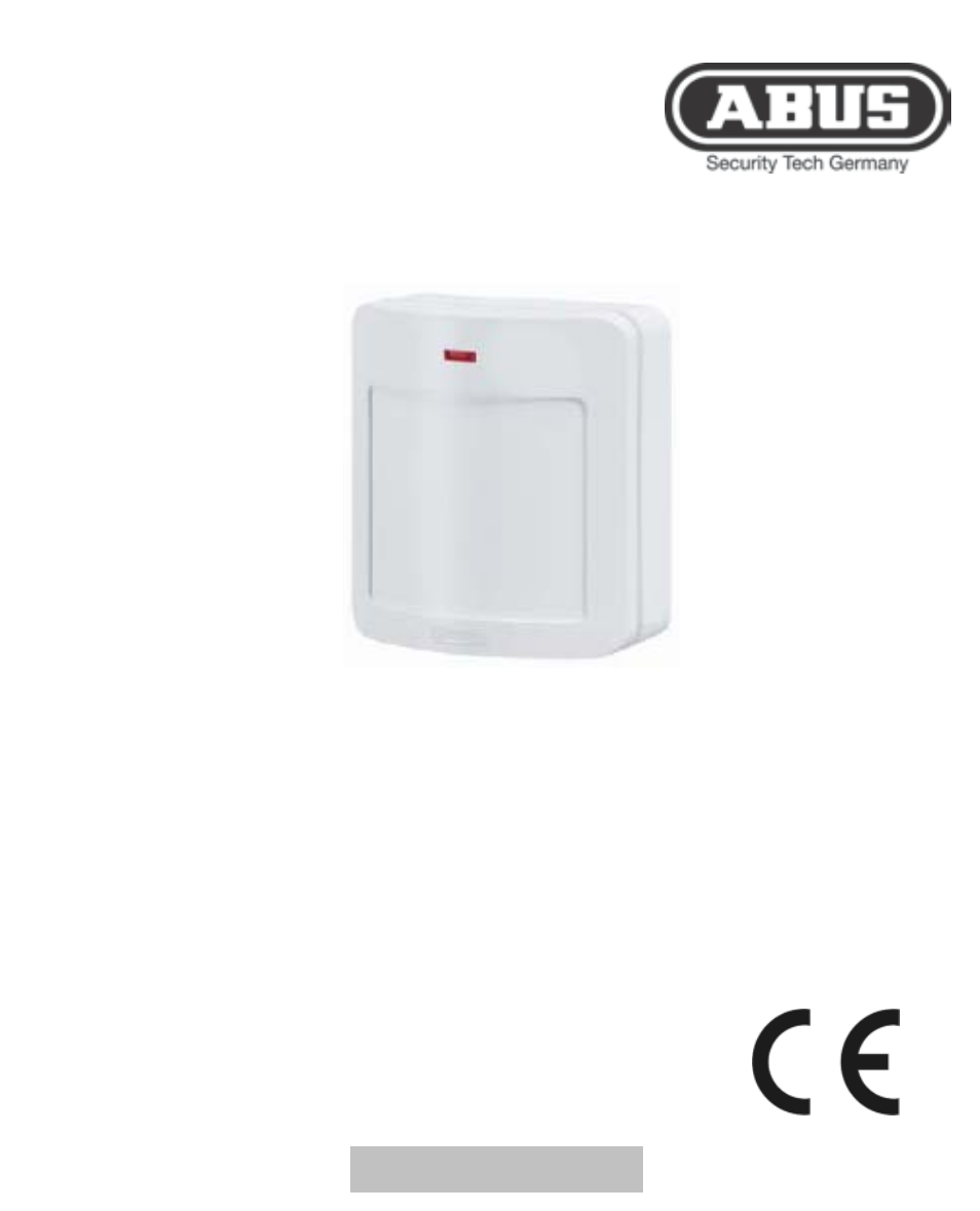 ABUS FU8350 Secvest 2WAY Wireless Motion Detector User Manual | 87 pages