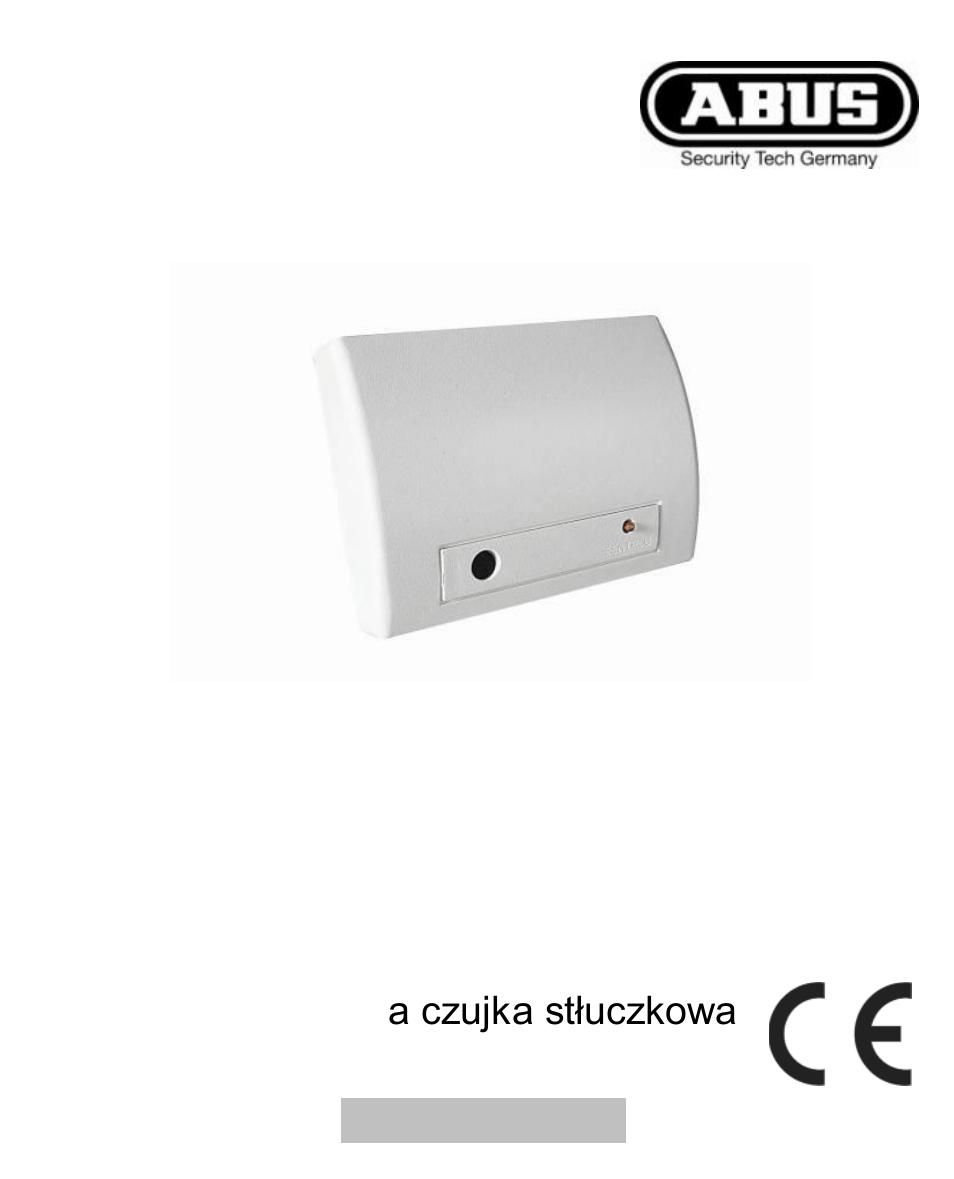ABUS FU8370 Secvest 2WAY Wireless Glass Breakage Detector User Manual | 71 pages
