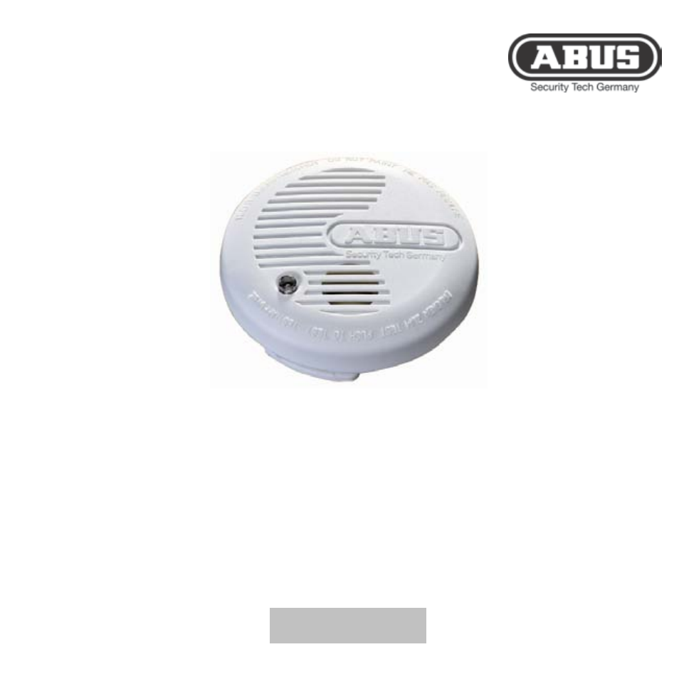 ABUS FU8340 Secvest 2WAY Wireless Smoke Detector User Manual | 86 pages