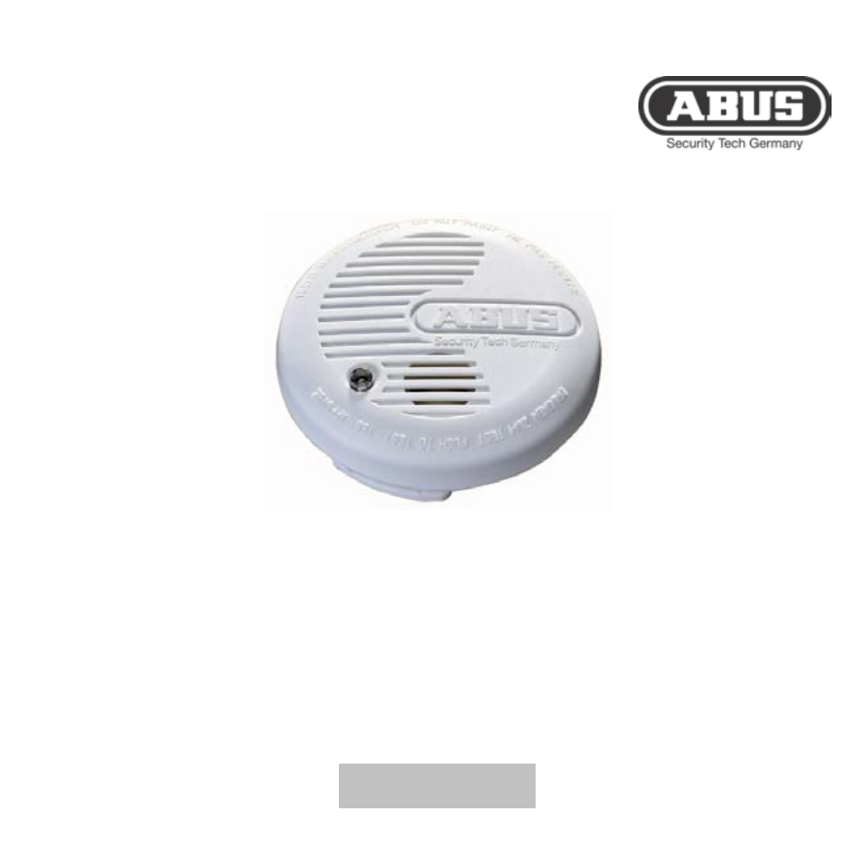 ABUS FU8340 Secvest 2WAY Wireless Smoke Detector User Manual | Page 14 / 86