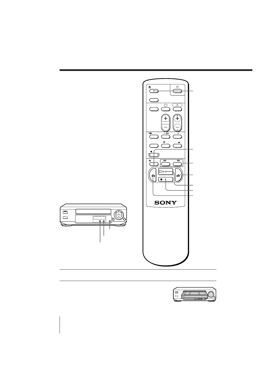 Playing a tape | Sony SLV-PH77EE User Manual | Page 10 / 49