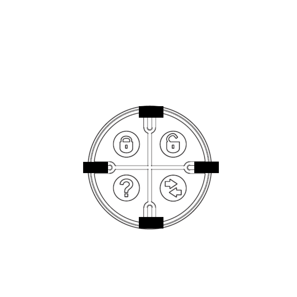 Betjening | ABUS FU8100 Secvest 2WAY Wireless Remote Control User Manual | Page 45 / 56
