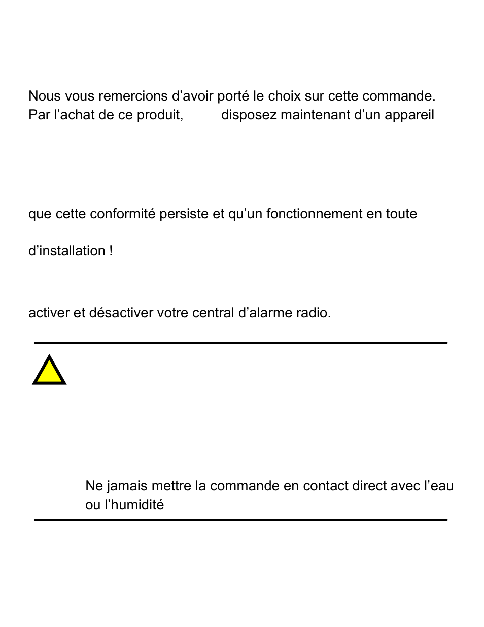 Préface | ABUS FU8150 Secvest 2WAY_Terxon Wireless Remote Control User Manual | Page 12 / 25