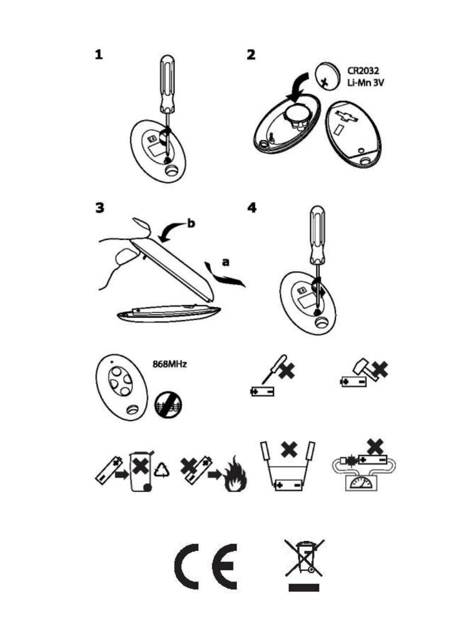 ABUS FU8150 Secvest 2WAY_Terxon Wireless Remote Control User Manual | Page 20 / 25