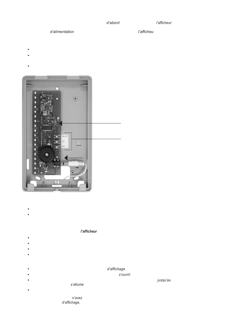 Vi. programmation des détecteurs, Interrupteur dip touches | ABUS FU8403 Wireless Display Module User Manual | Page 18 / 50