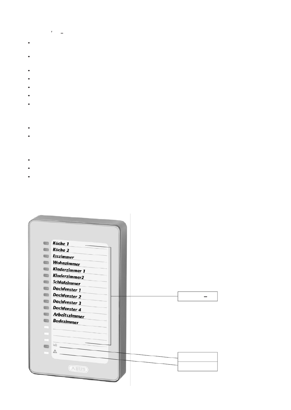 ABUS FU8403 Wireless Display Module User Manual | Page 24 / 50
