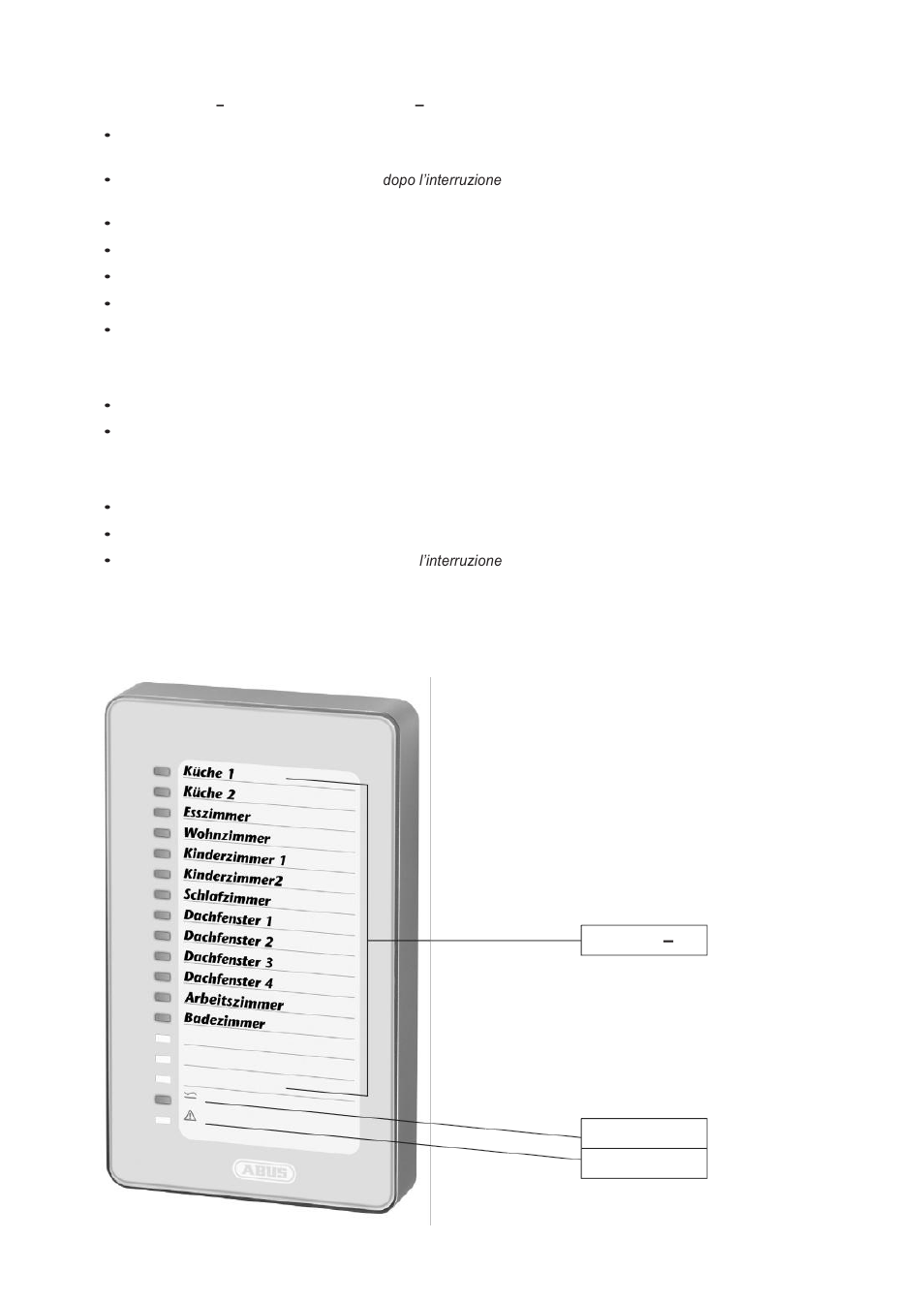 ABUS FU8403 Wireless Display Module User Manual | Page 31 / 50