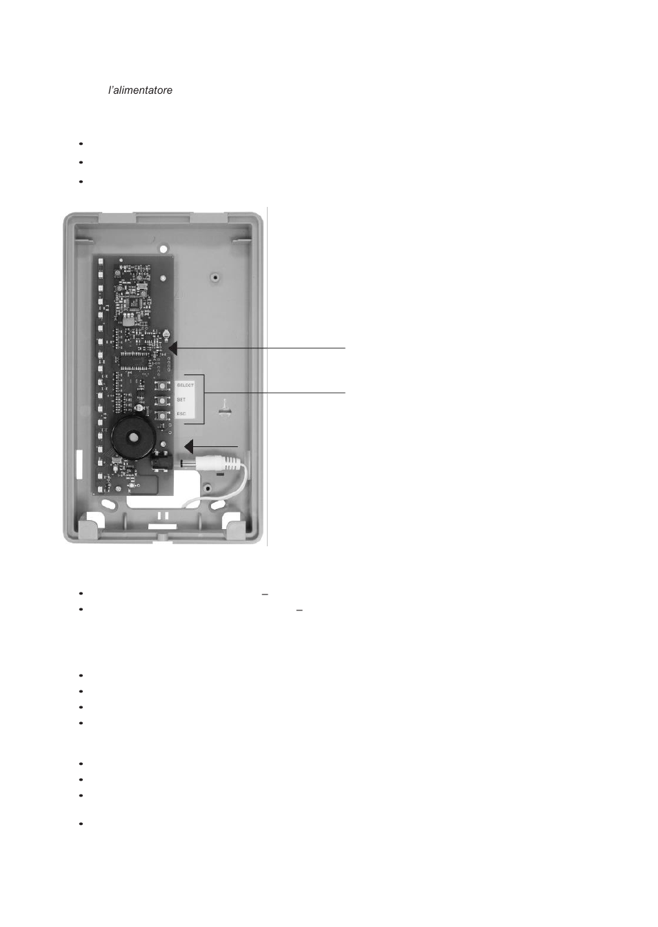Vi. einlernen der melder, Dip switch, Tasti | ABUS FU8403 Wireless Display Module User Manual | Page 32 / 50