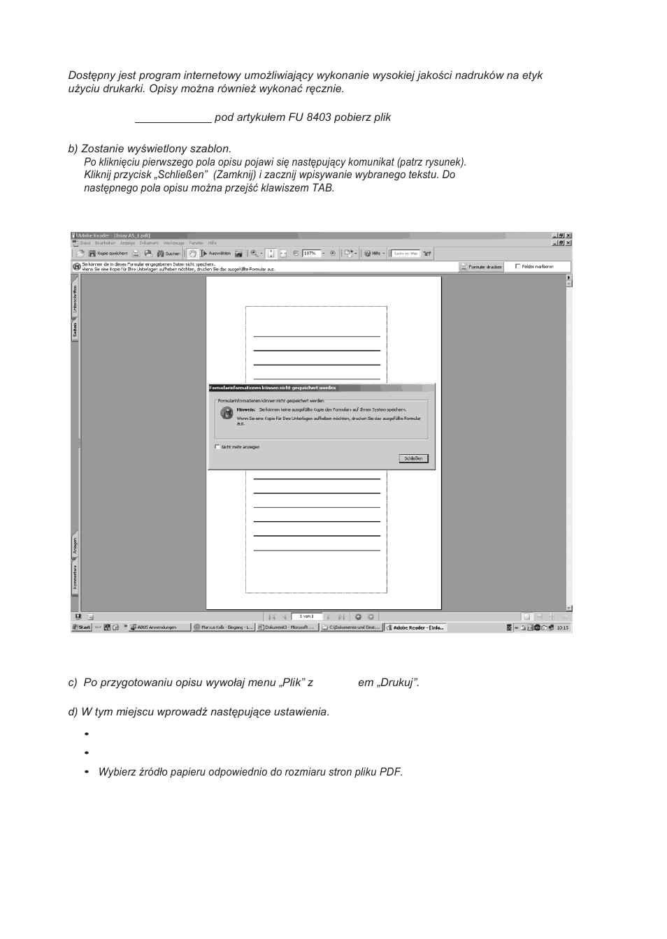 Vii. zadruk etykiet | ABUS FU8403 Wireless Display Module User Manual | Page 48 / 50