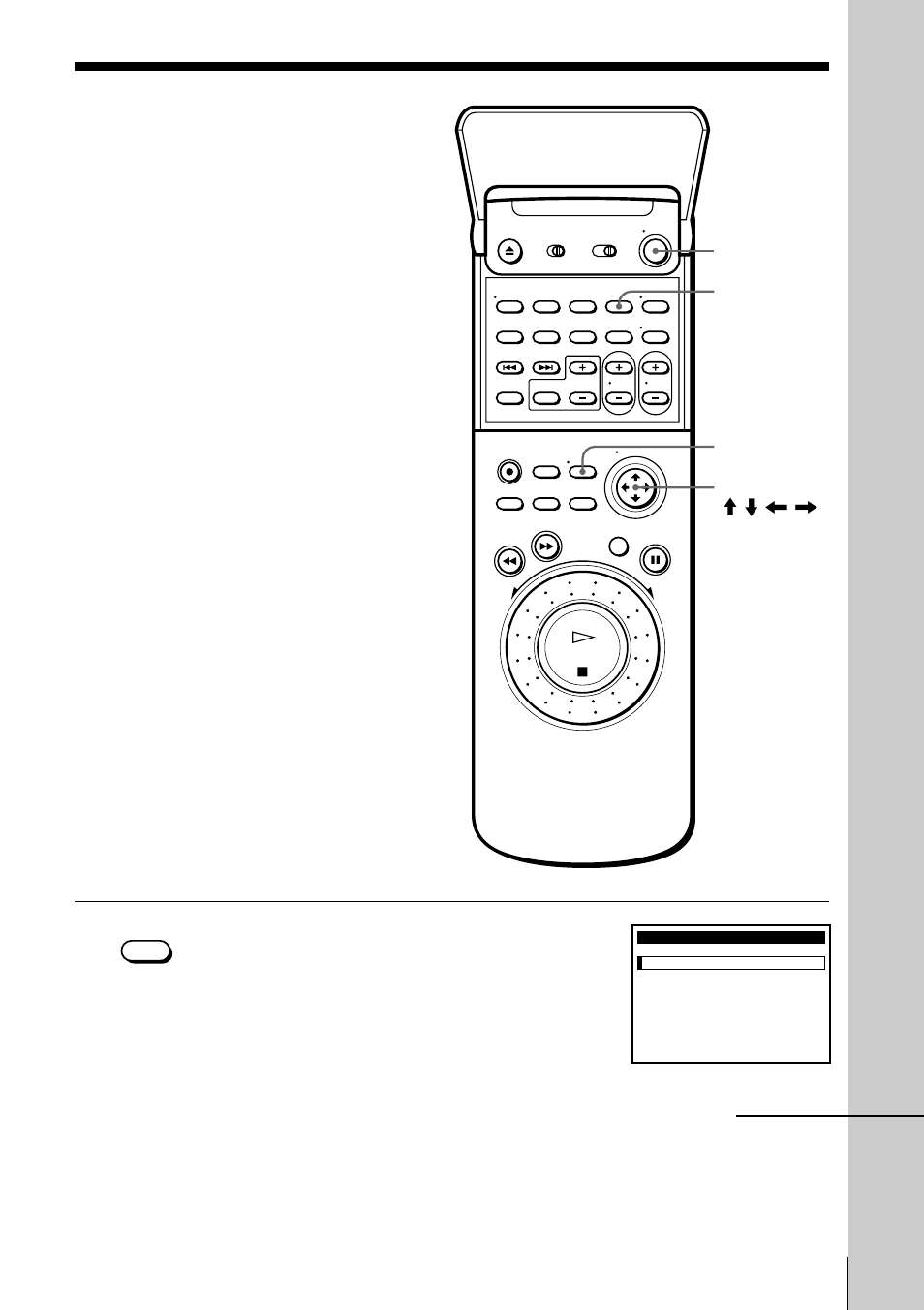 Setting the timer manually, Press menu and select timer set/ check, Basic operations | Menu power input select, Cursor stick > / . / ? / / ok continued | Sony SLV-M20HF User Manual | Page 15 / 88