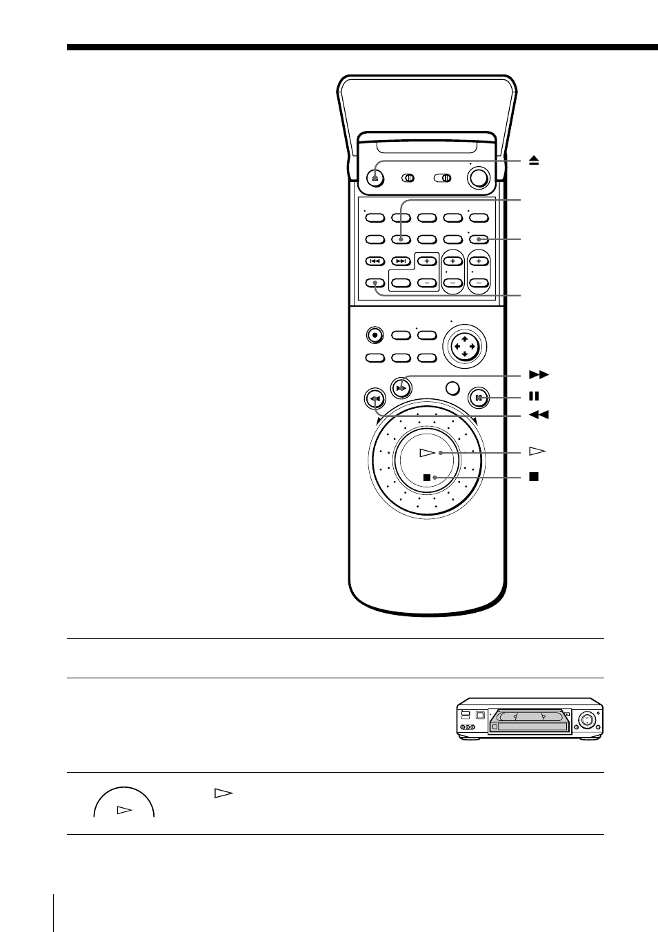 Playing a tape | Sony SLV-M20HF User Manual | Page 4 / 88