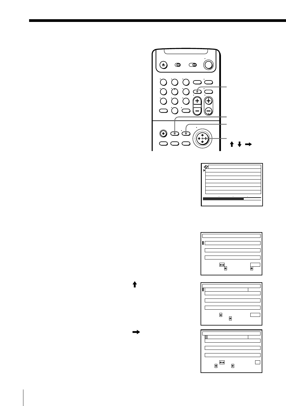 Labelling a tape, Labelling a recorded program and tape (continued), Smartfile function | Smartfile, Cursor stick >/.// ok menu, Clear | Sony SLV-M20HF User Manual | Page 50 / 88