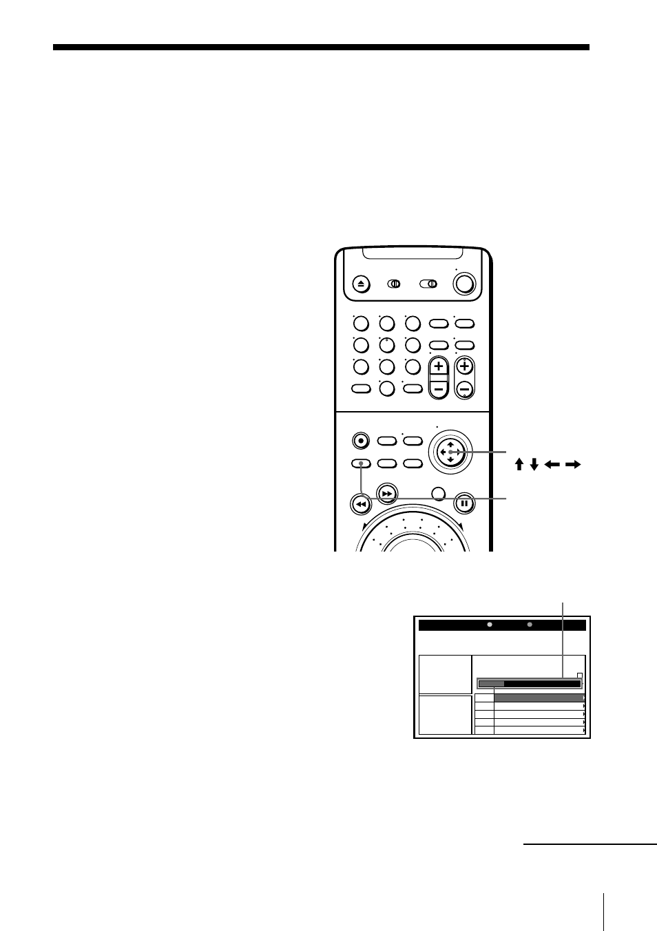 About the guide plus+ system, Learning the menu, Guide plus+ system | Menu bar | Sony SLV-M20HF User Manual | Page 57 / 88