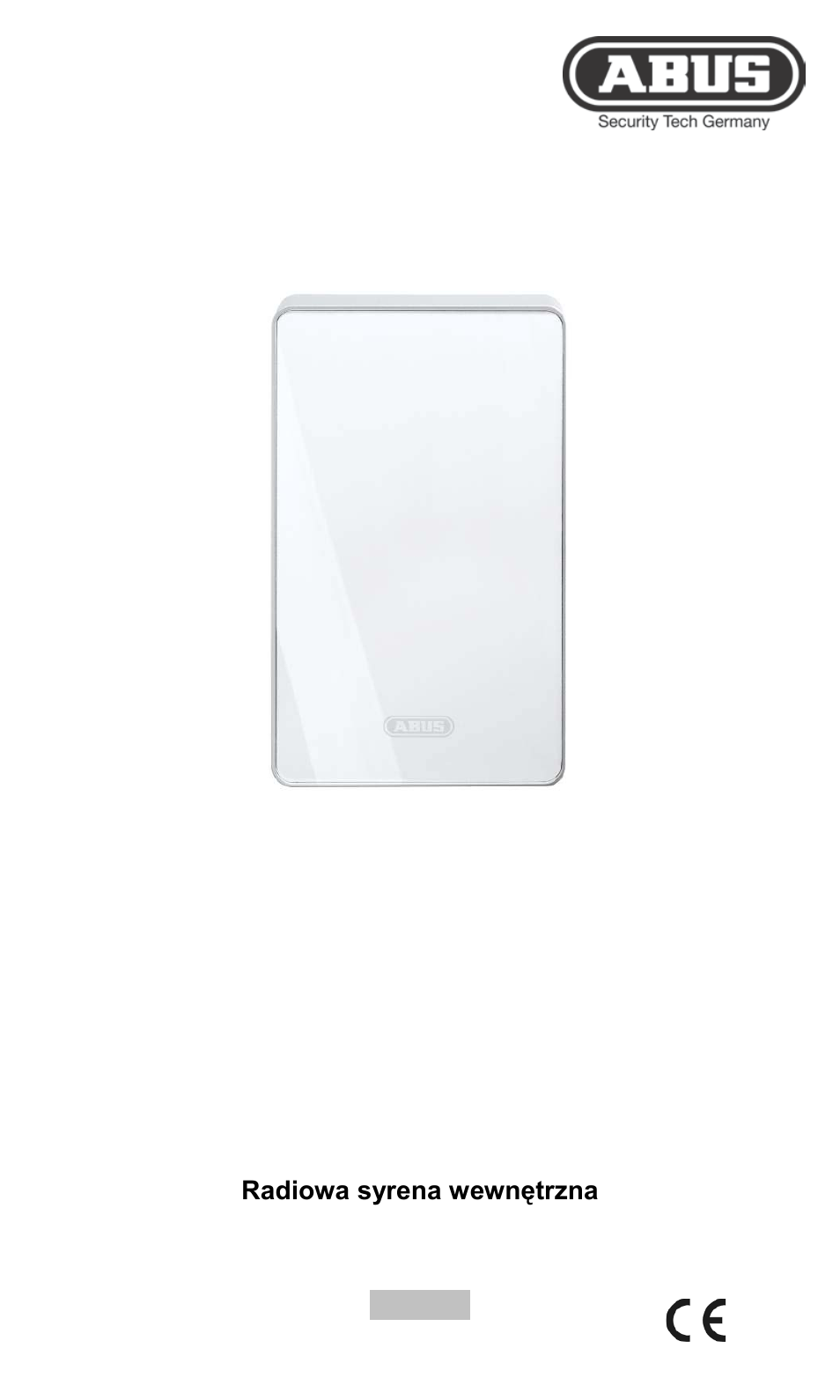 ABUS FU8230 Secvest Wireless Indoor Sounder User Manual | 48 pages