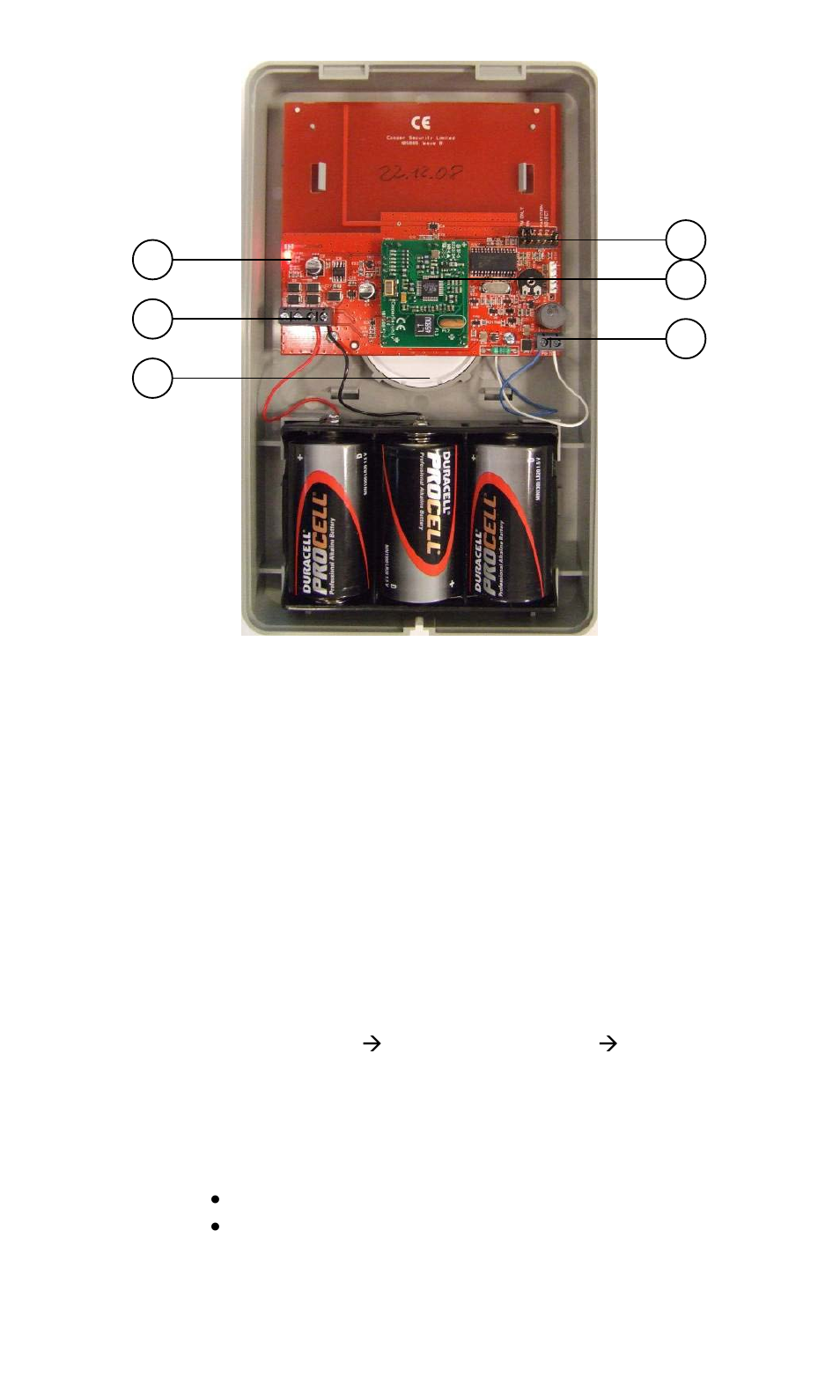 Attaching the rear housing wall | ABUS FU8230 Secvest Wireless Indoor Sounder User Manual | Page 12 / 48