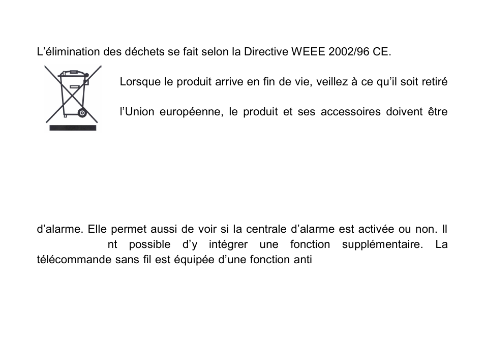 ABUS FUBE50011 Secvest Wireless Remote Control User Manual | Page 22 / 62