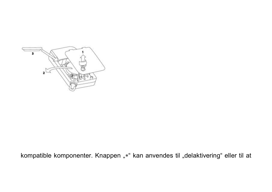 Betjening | ABUS FUBE50011 Secvest Wireless Remote Control User Manual | Page 40 / 62