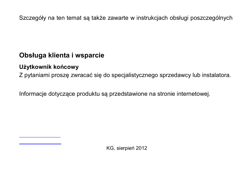 Obsługa klienta i wsparcie | ABUS FUBE50011 Secvest Wireless Remote Control User Manual | Page 49 / 62