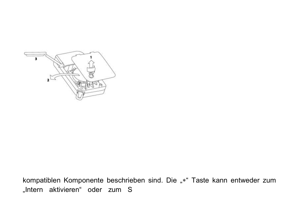 Bedienung | ABUS FUBE50011 Secvest Wireless Remote Control User Manual | Page 8 / 62