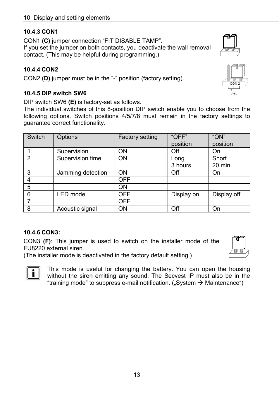 ABUS FUAA10021 Secvest IP Basic Set Operating instructions User Manual | Page 14 / 81
