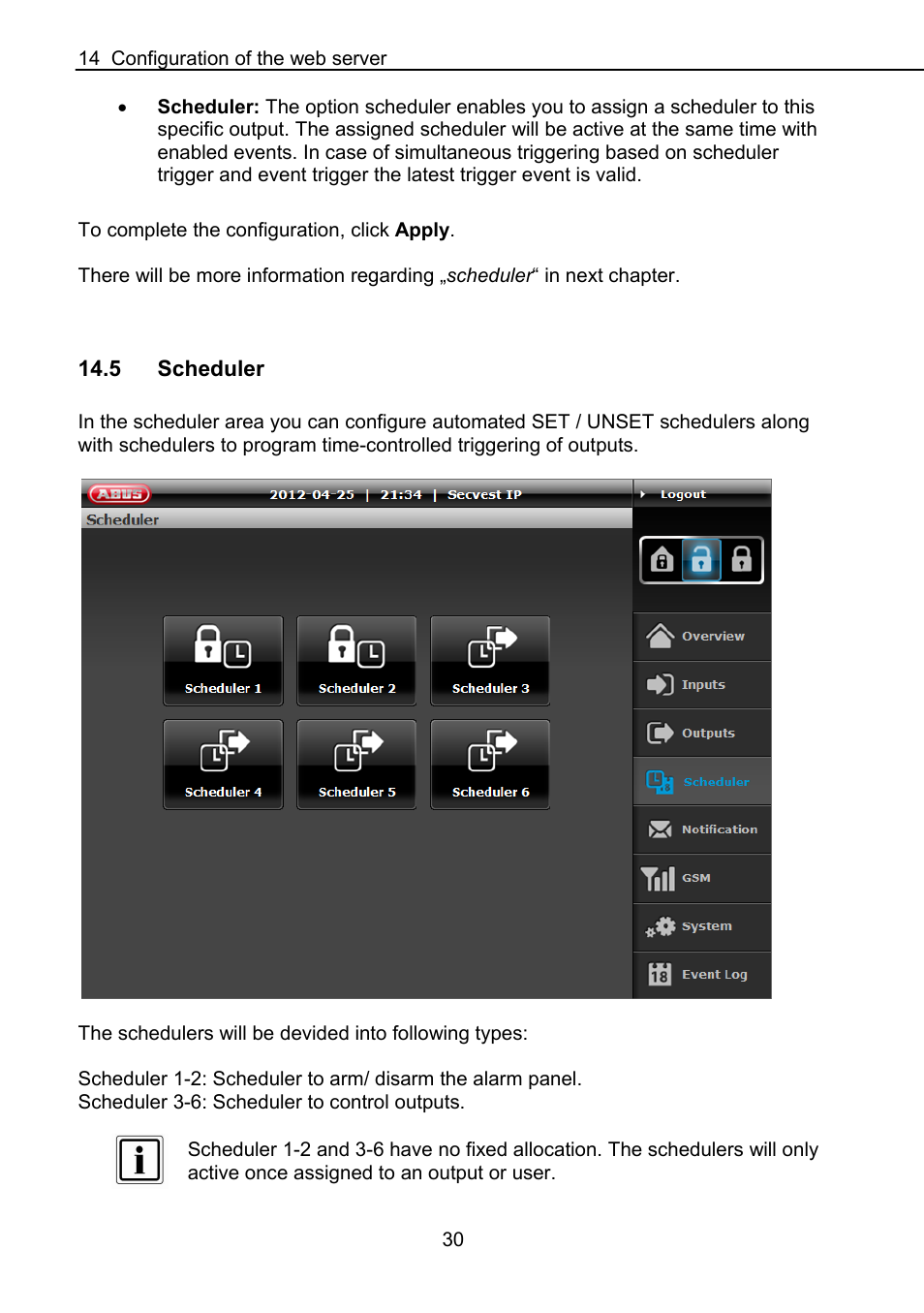 ABUS FUAA10021 Secvest IP Basic Set Operating instructions User Manual | Page 31 / 81