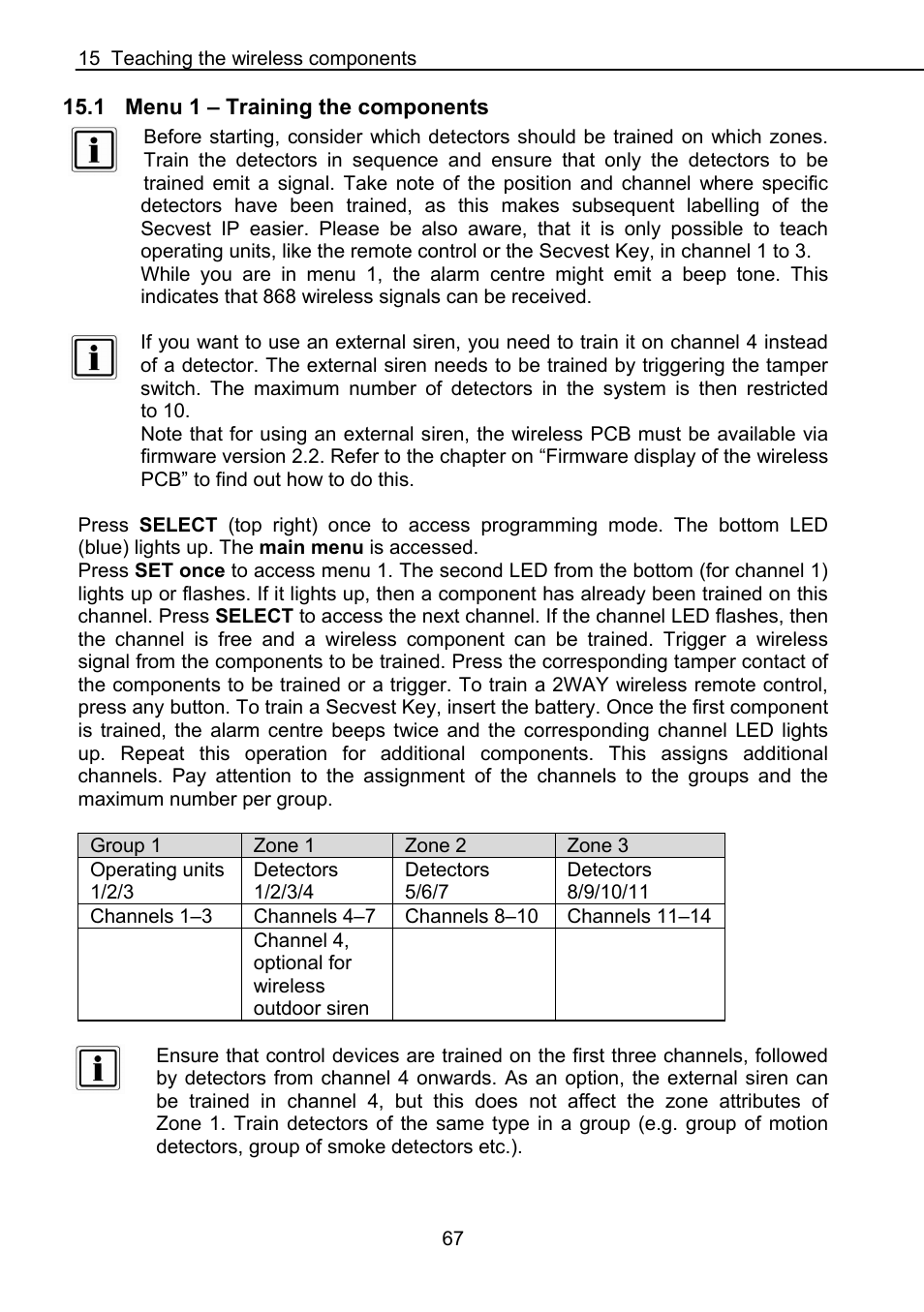 ABUS FUAA10021 Secvest IP Basic Set Operating instructions User Manual | Page 68 / 81