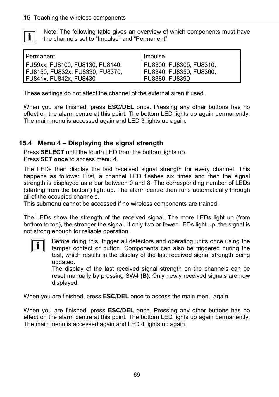 ABUS FUAA10021 Secvest IP Basic Set Operating instructions User Manual | Page 70 / 81