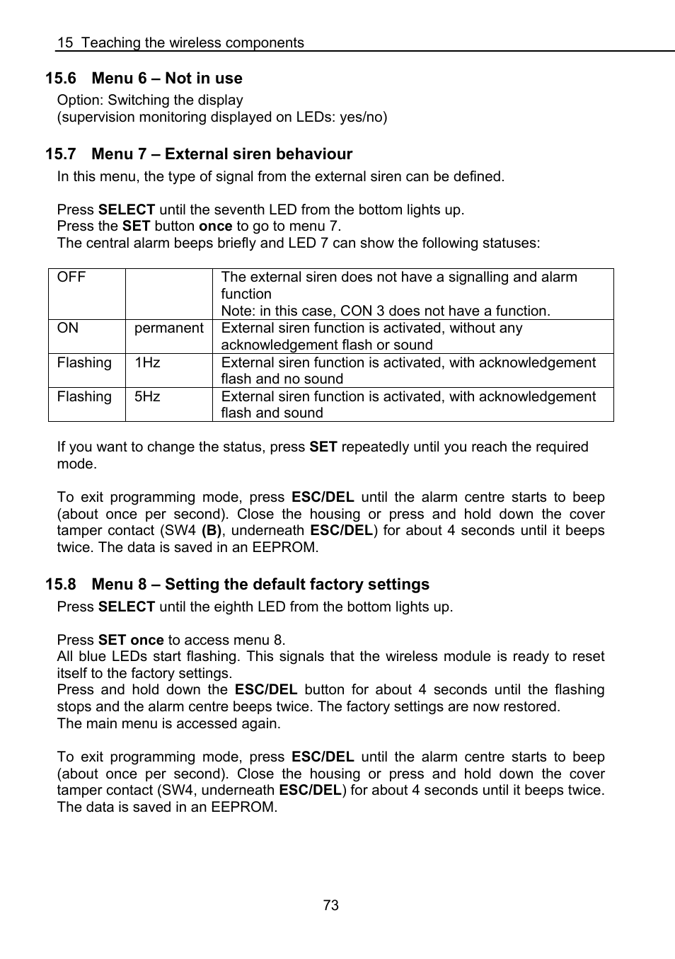 ABUS FUAA10021 Secvest IP Basic Set Operating instructions User Manual | Page 74 / 81