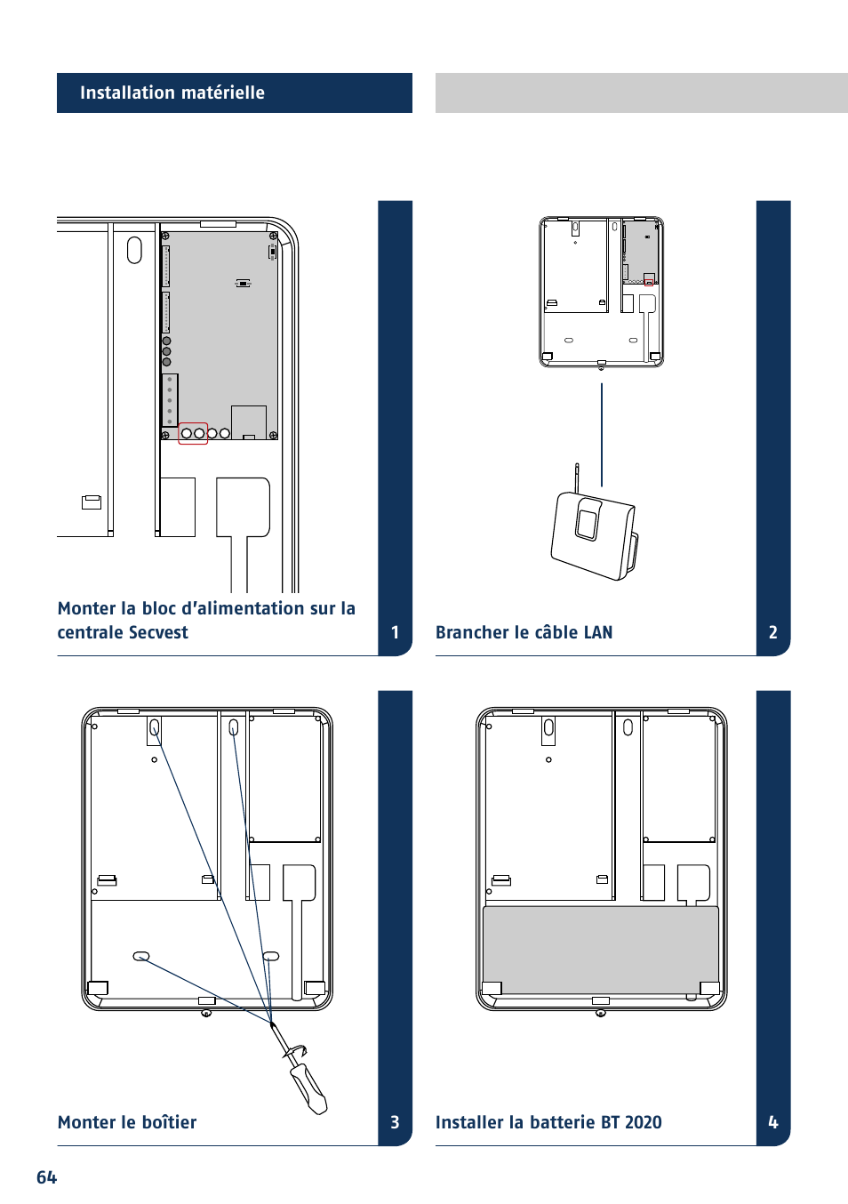ABUS FUAA10021 Secvest IP Basic Set Quick operating instructions User Manual | Page 66 / 124