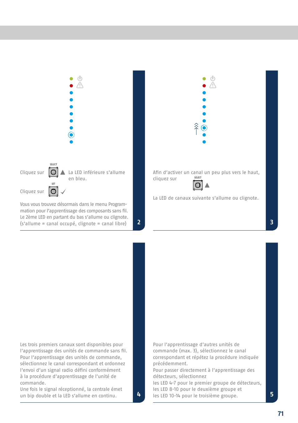 ABUS FUAA10021 Secvest IP Basic Set Quick operating instructions User Manual | Page 73 / 124