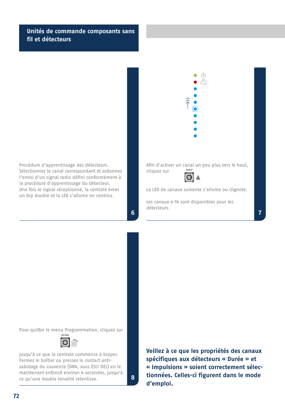 ABUS FUAA10021 Secvest IP Basic Set Quick operating instructions User Manual | Page 74 / 124