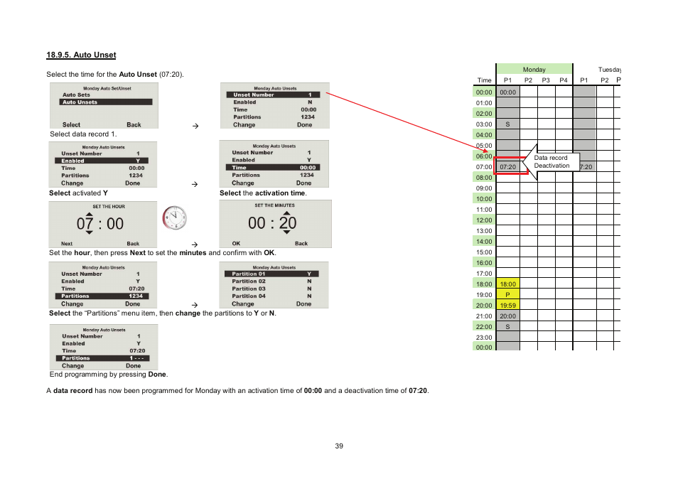 ABUS FU8006 Secvest 2WAY Wireless Alarm Control Panel (UK, DK, IT) Operating instructions User Manual | Page 39 / 47