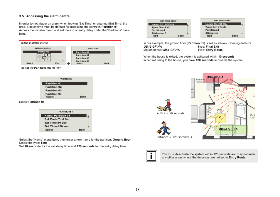 ABUS FU8007 Secvest 2WAY Base Kit Installation User Manual | Page 18 / 106
