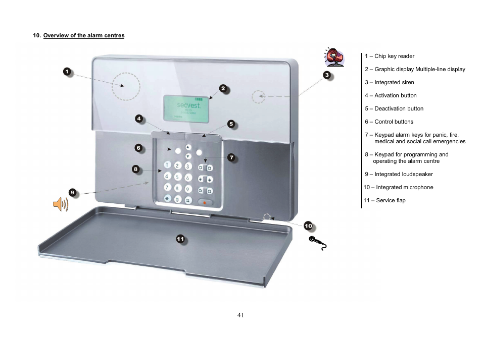 ABUS FU8007 Secvest 2WAY Base Kit Installation User Manual | Page 41 / 106