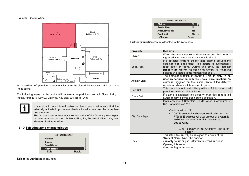 ABUS FU8007 Secvest 2WAY Base Kit Installation User Manual | Page 51 / 106
