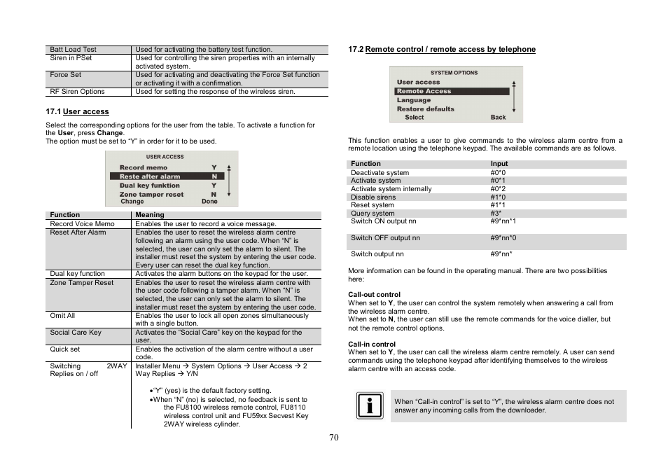 ABUS FU8007 Secvest 2WAY Base Kit Installation User Manual | Page 70 / 106