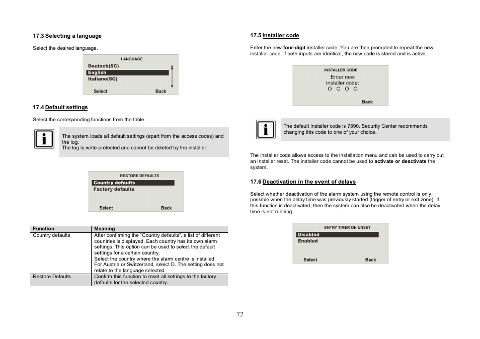 ABUS FU8007 Secvest 2WAY Base Kit Installation User Manual | Page 72 / 106