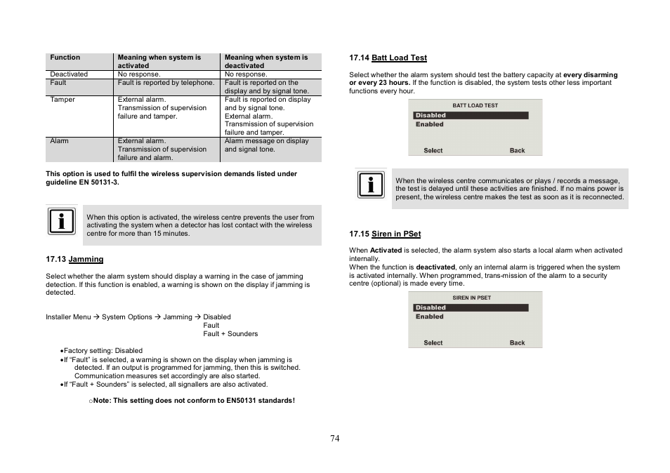 ABUS FU8007 Secvest 2WAY Base Kit Installation User Manual | Page 74 / 106