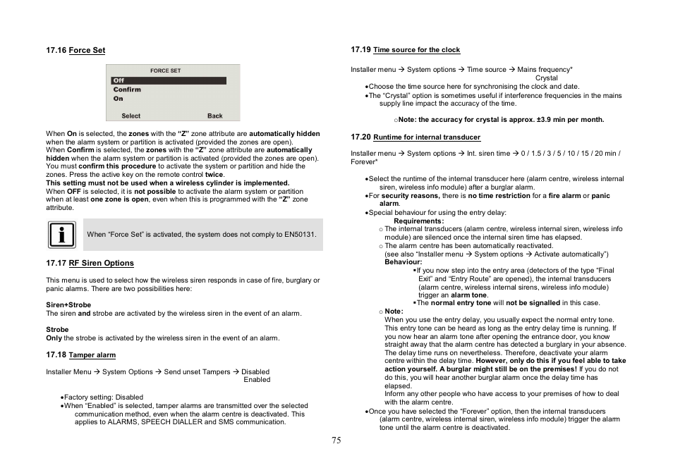ABUS FU8007 Secvest 2WAY Base Kit Installation User Manual | Page 75 / 106