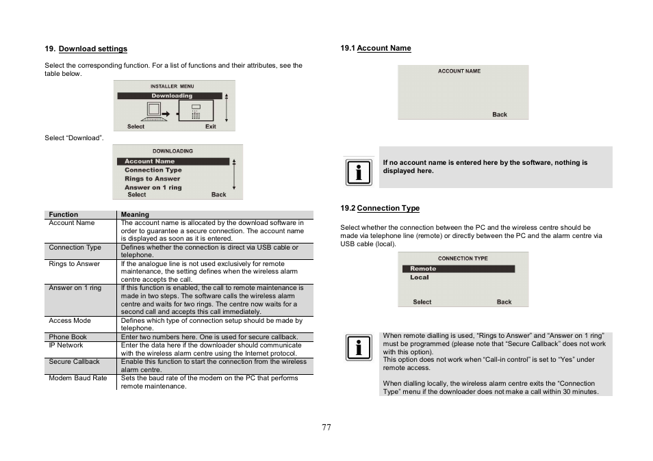 ABUS FU8007 Secvest 2WAY Base Kit Installation User Manual | Page 77 / 106