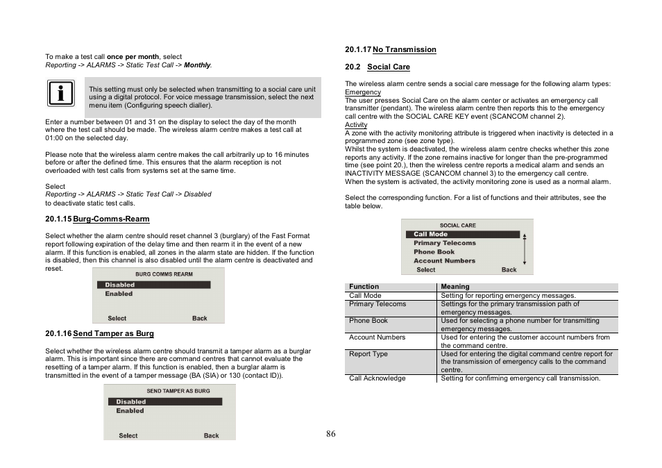 ABUS FU8007 Secvest 2WAY Base Kit Installation User Manual | Page 86 / 106